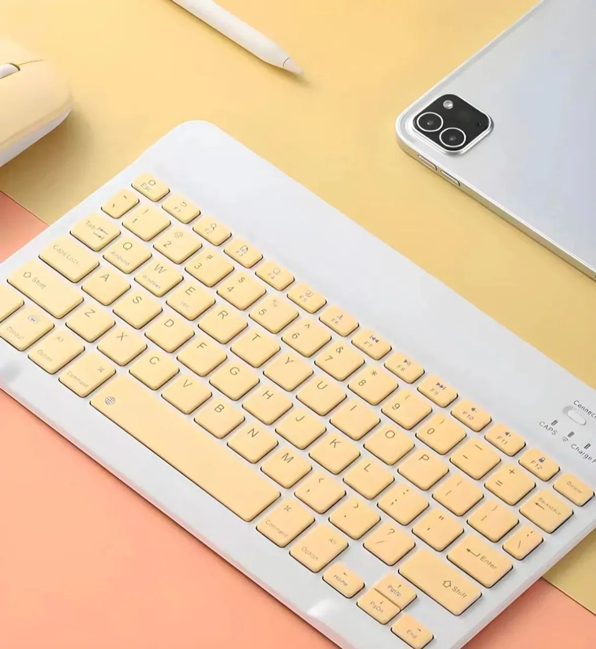 Teclado Portátil Sem Fio Bluetooth - Foto 2