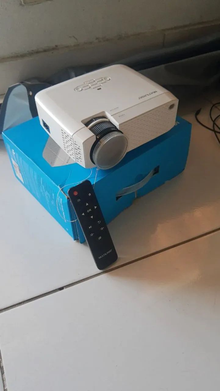 Projetor Multilaser mais acessórios indispensável  - Foto 4