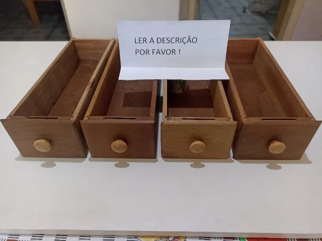 Gavetas Originais do Gabinete da Singer Antiga "Pretinha" ( Ler a descrição por favor )