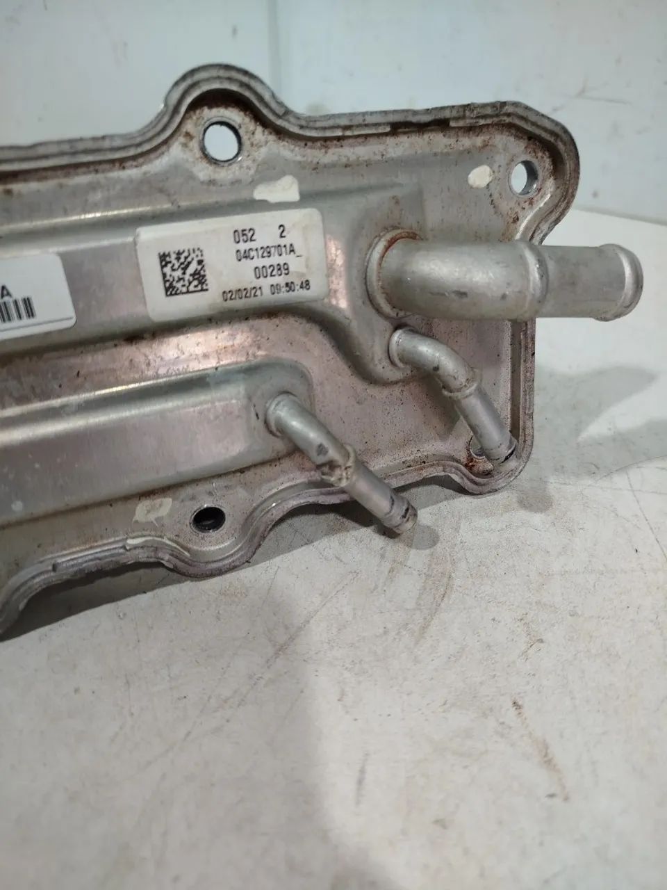 Trocador Calor Radiador Óleo Golf Up Tcross 1.0 Tsi C/detalh - Foto 4