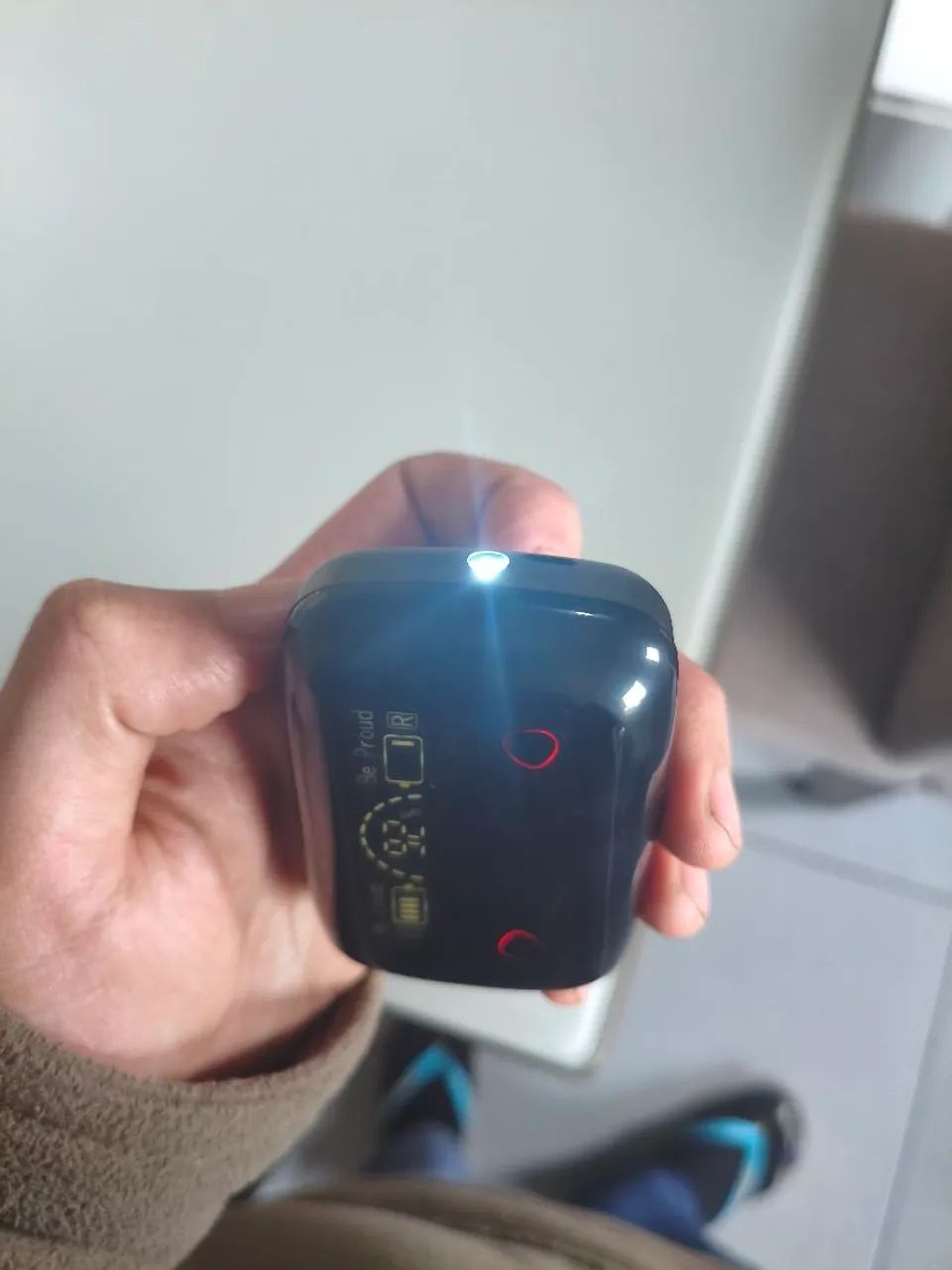 Fone de Ouvido Bluetooth UTIEER com Estojo Display Digital - Novo - Foto 4