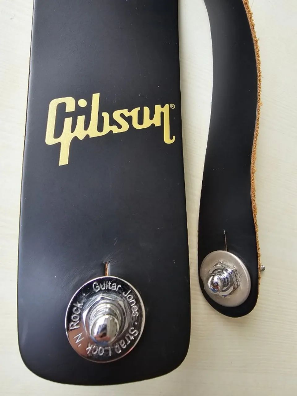 Correia Gibson original Strap Lock Guitarra USA n fender prs  Epiphone 