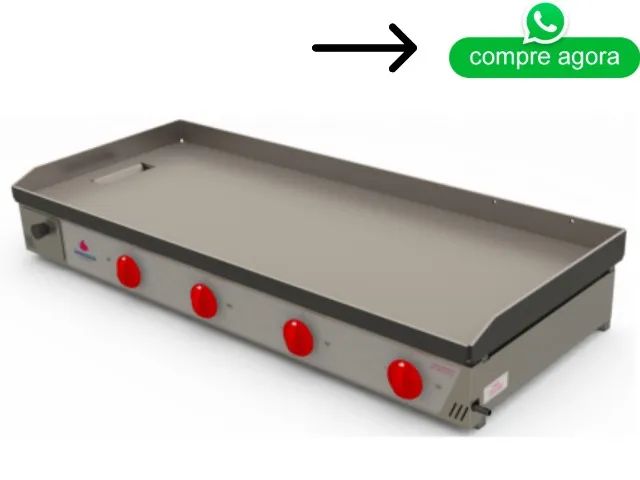 Chapa de Lanches 1,20M Progas Nova