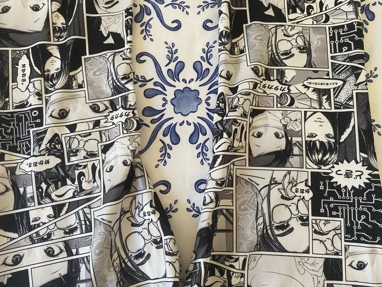 Calça estampada estilo anime  - Foto 2