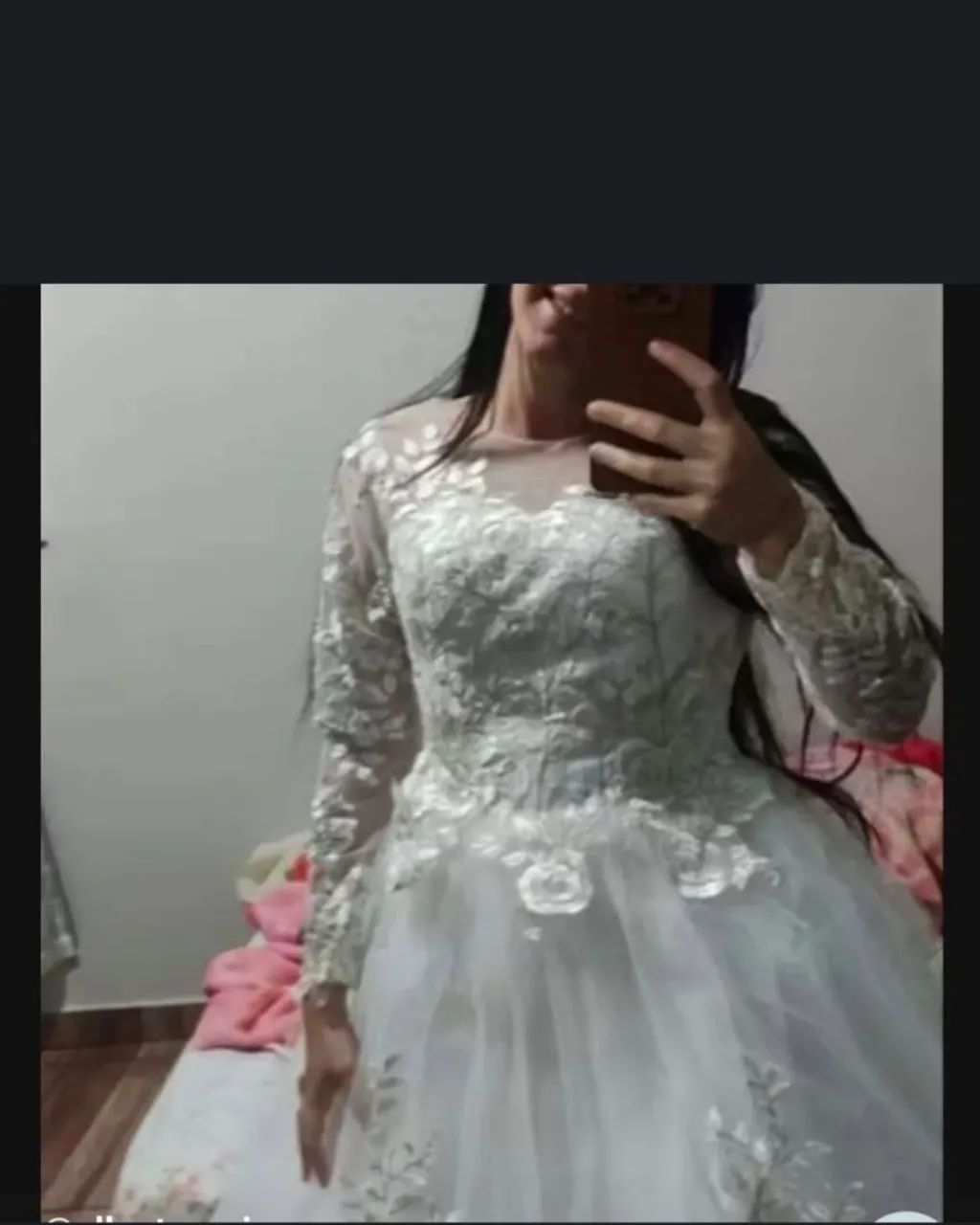Vestido de noiva novos plus size 46/48, somente R$299.00 - Foto 3