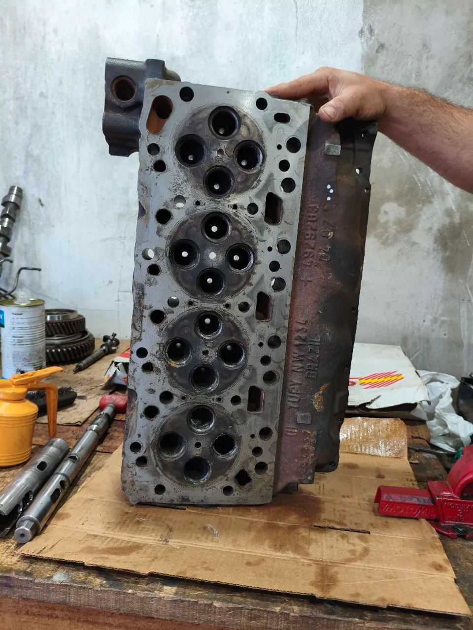 Cabeçote motor Cummins ISB 4 cilindros
