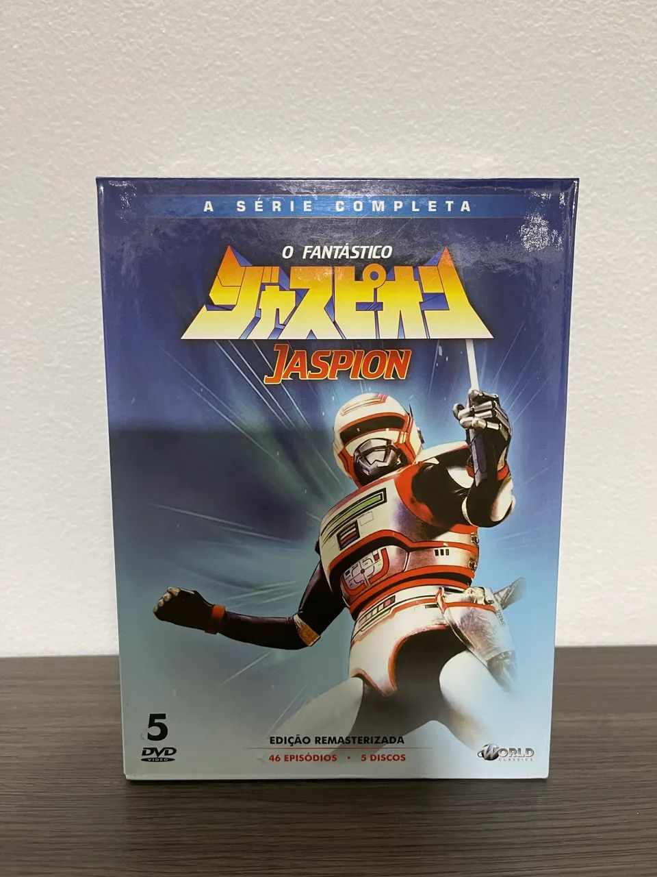 Jaspion box dvd serie completa original + BRINDE - DVD, Blu-Ray e