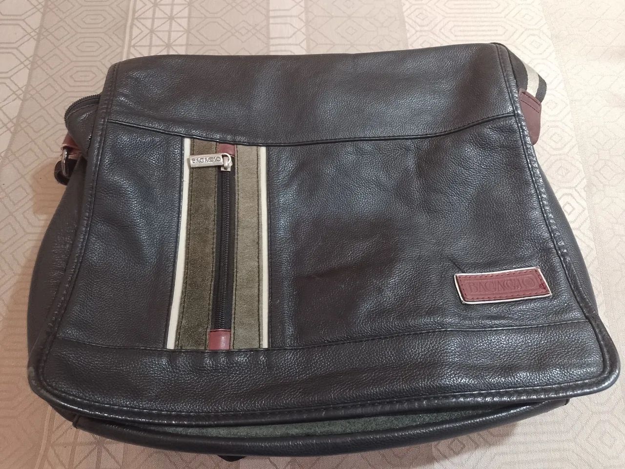 Bolsas de couro masculina da Bagaggio . - Foto 2