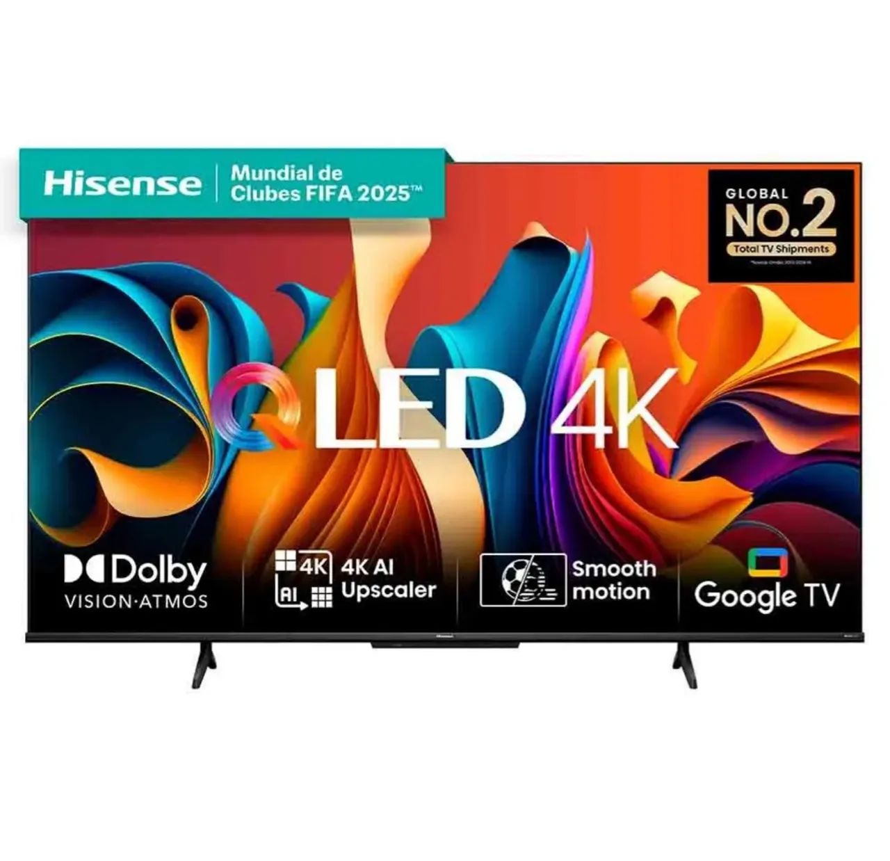 TV Hisense QLED 4K 65 - Foto 2