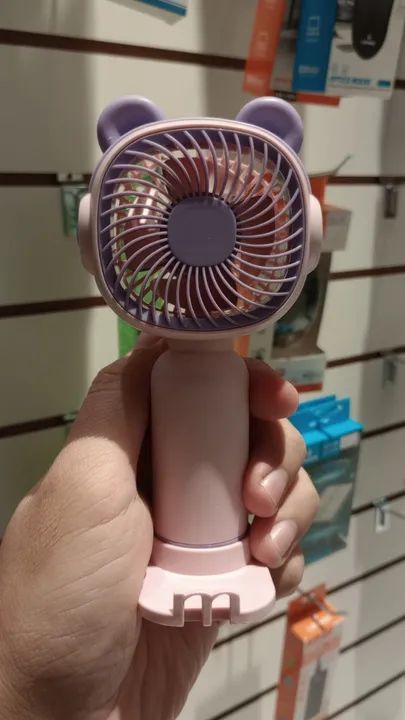 Ventilador Portátil De Mesa Orelhinhas Eletromex EL-3604 - Foto 2