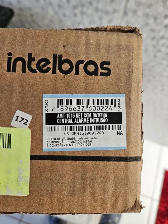 Central de alarme Intelbras AMT 1016 NET - Foto 2