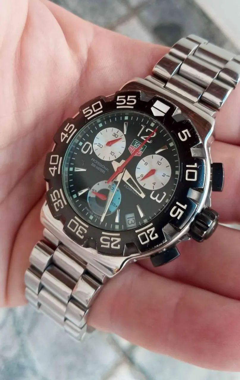 TAG Heuer Formula 1 本体 Relógio Tag Heuer Formula 1 Cronógrafo swiss made , belo exemplar