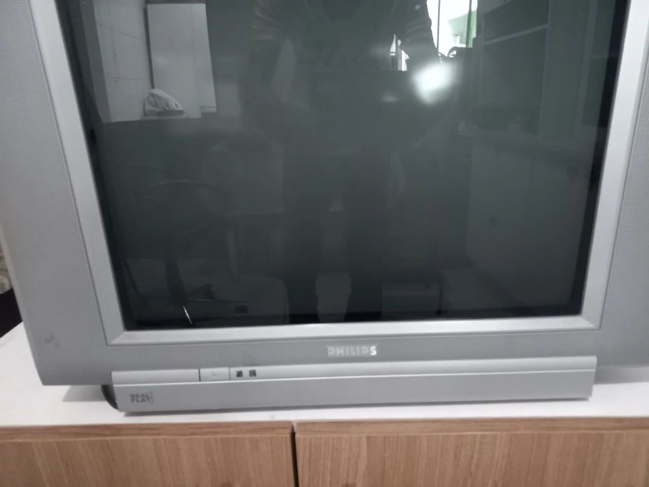 TV philips 21 polegadas tela plana - Foto 4