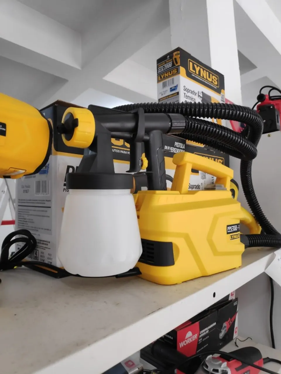 PISTOLA DE PINTURA 500W COM PROMOÇÃO LIMITADA