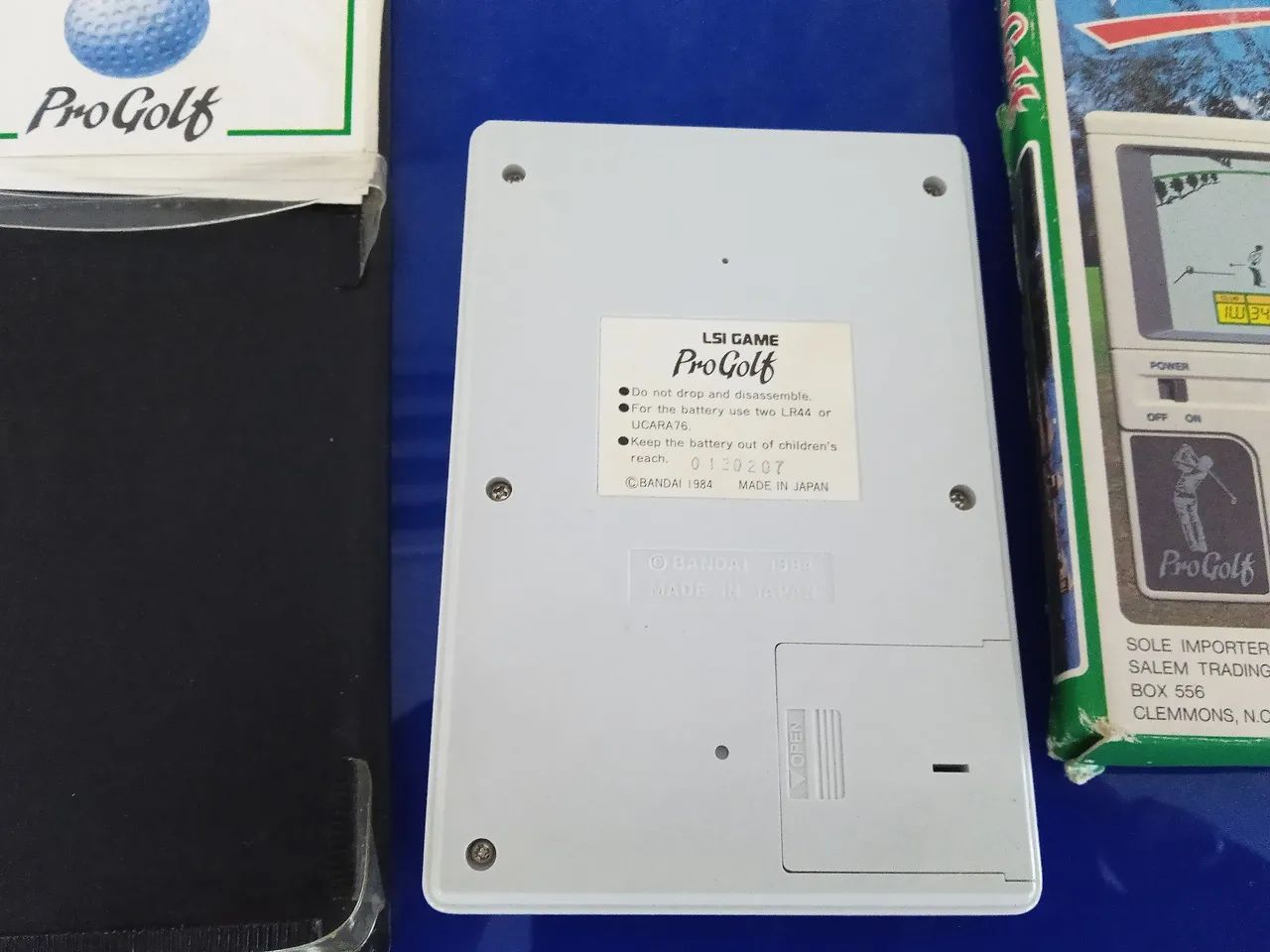 Antigo mini game Pro Golf Bandai 1984 na caixa conservado  - Foto 3