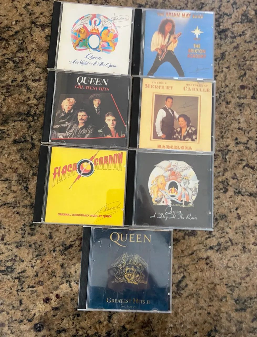 Coleção de CDs Queen