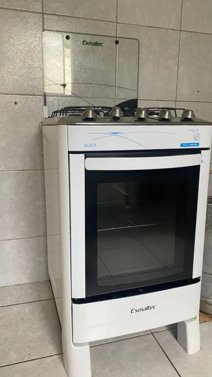 Foão Seminovo 4 Bocas - Elétrico - Esmaltec - Ótimo Estado de Conservação - Recife PE - Foto 3