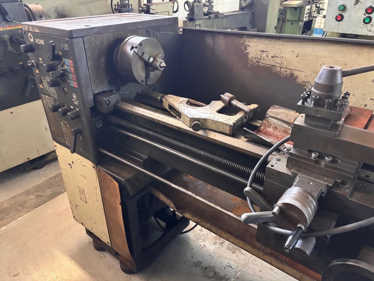 Torno Mecânico ROMI I-20 - Ideal para Usinagem - Foto 2