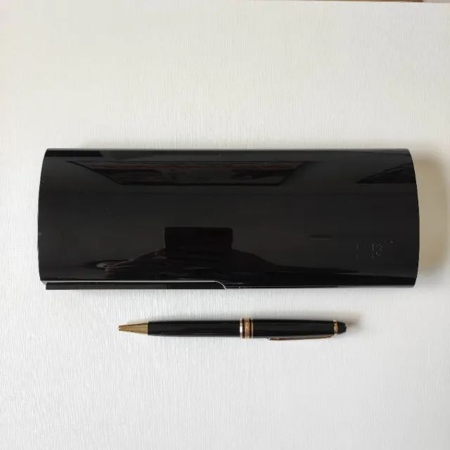 Caneta esferográfica preta Montblanc Meisterstuck - Foto 2