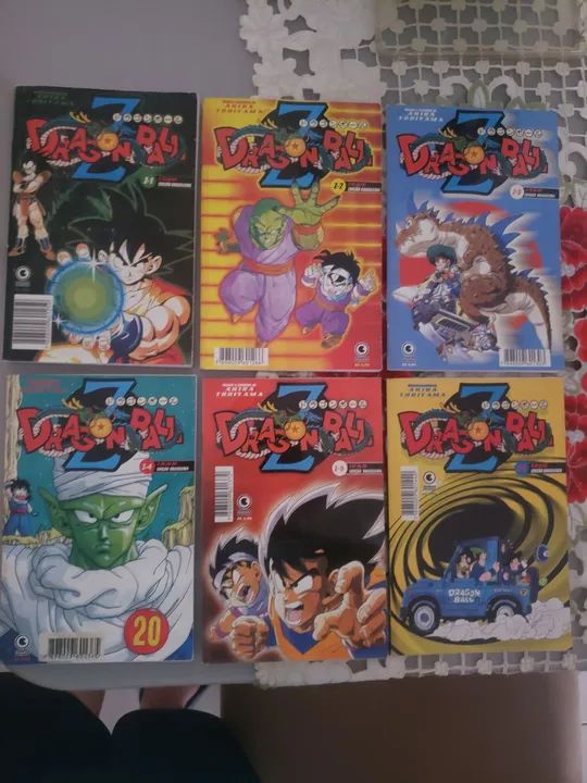 Mangás Dragon Ball Z - Edições 1 ao 6
