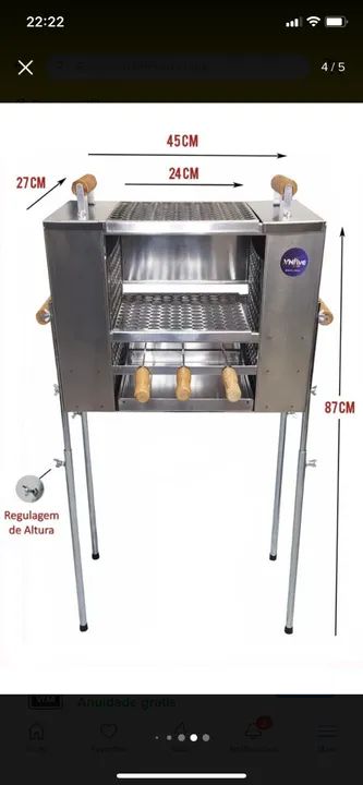 Churrasqueira ecológica 