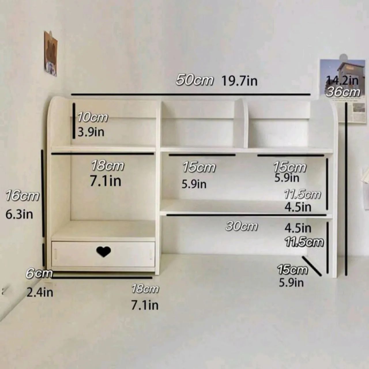 Organizador de mesa para escritório - Super fofo! - Foto 2