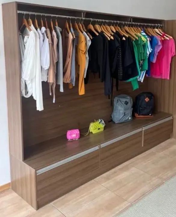 GAVETEIRO GRANDE COM 03 GAVETÕES (2,30 x 1,80m)  - Foto 2