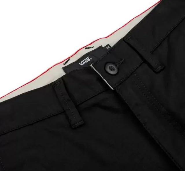 Calça Vans Authentic Chino Slim Jogger Preta Masculina. - Foto 3
