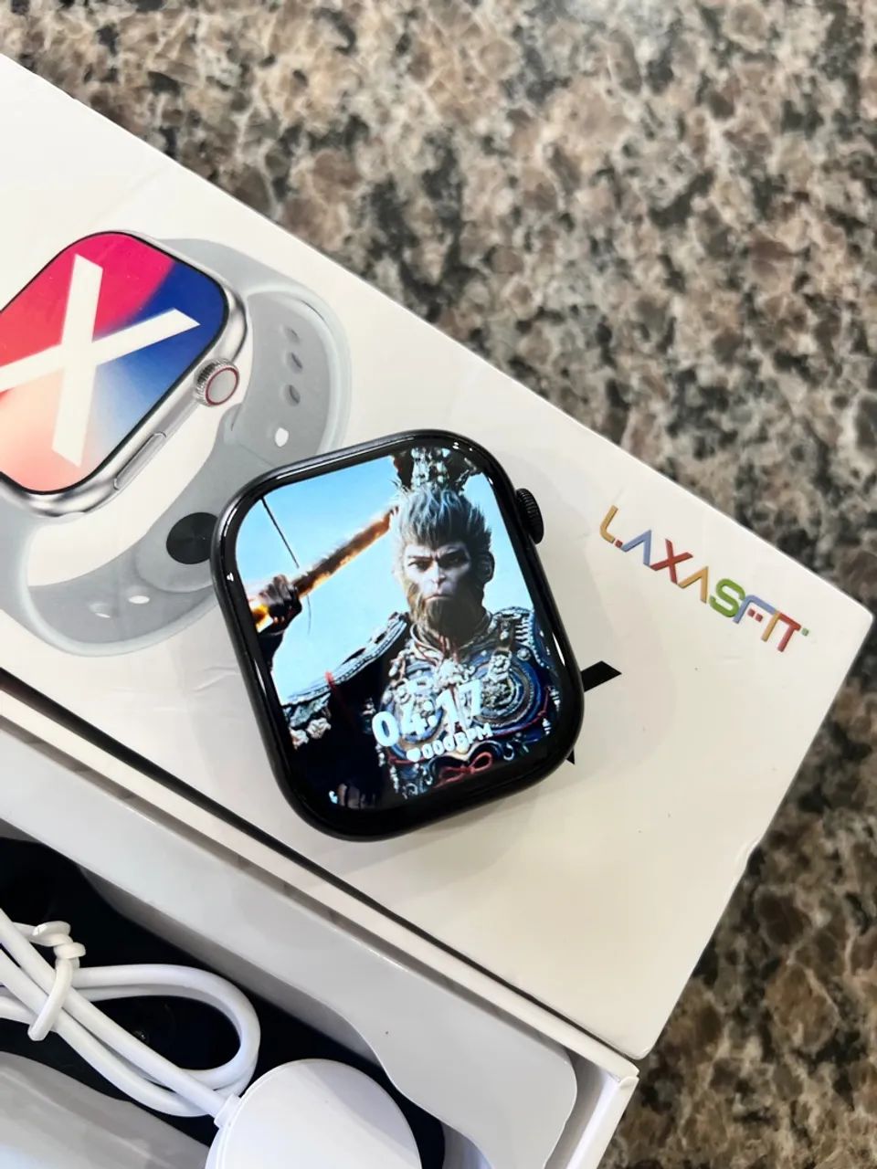 Smartwatch LAXASFIT com Tela Personalizada