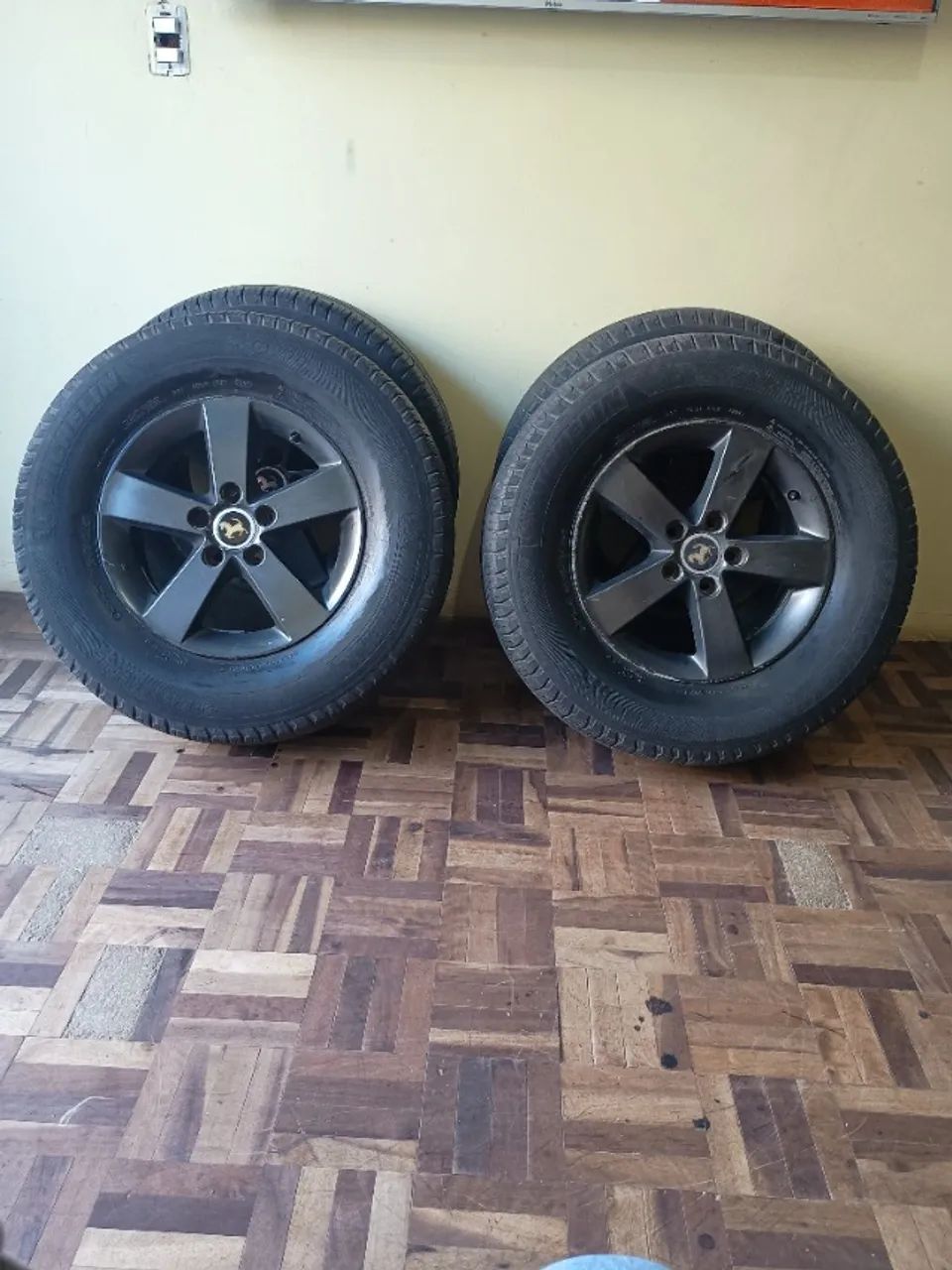 Jogo de rodas aro16 p/ Ranger e Hav - Foto 2