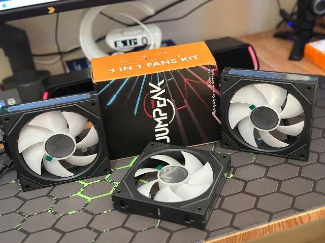 KIT 3 Fans ARGB Jumpeak 120mm
