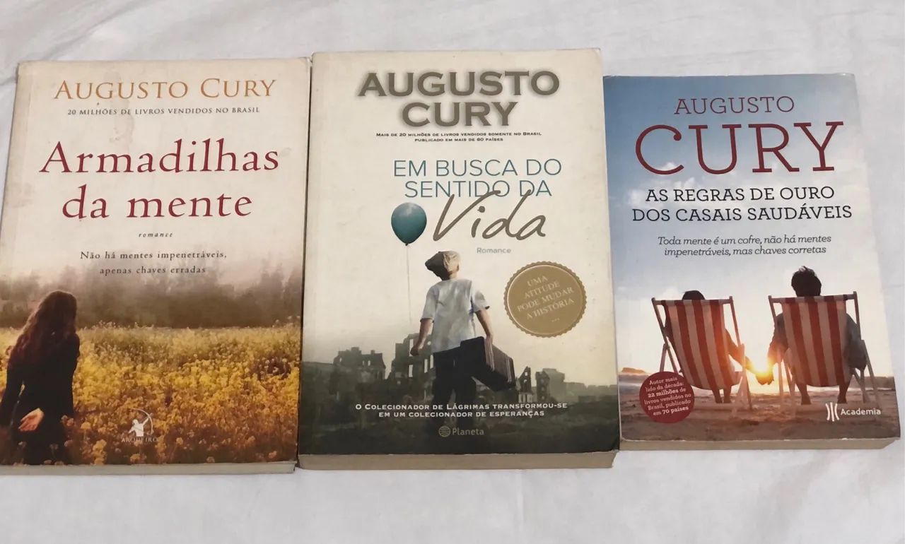 Livros do Augusto Cury