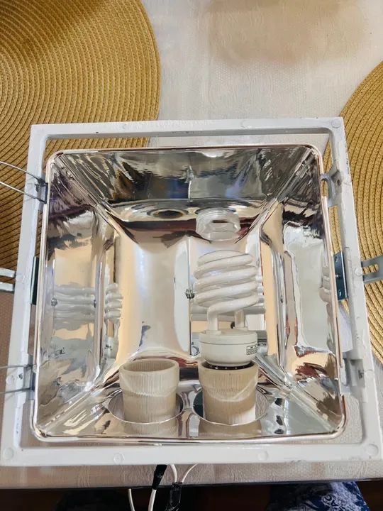 Luminária de teto quadrada de lâmpada - Foto 3