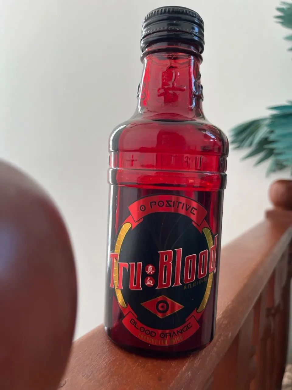 Garrafa da série True Blood (HBO) "Tru Blood O POSITIVE" - Raridade 2011