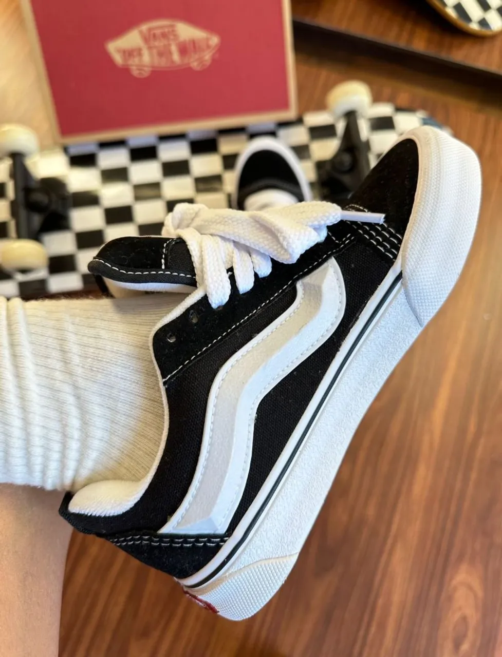 Tênis Vans Old Skool Preto e Branco