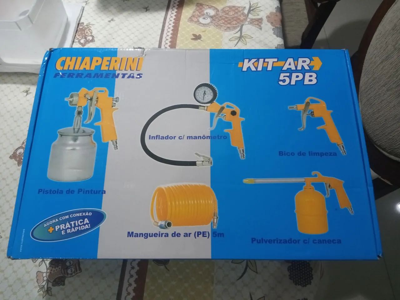Kit pintura novo completo.