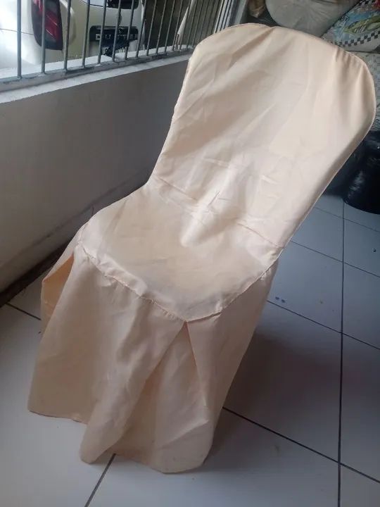 Capa de cadeira para casamento - Foto 4