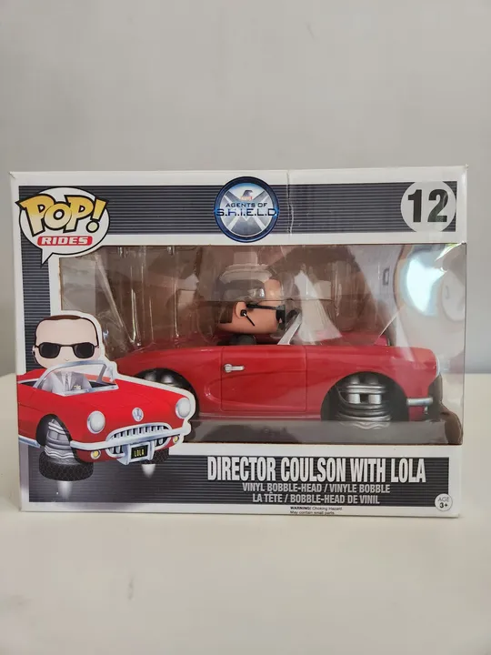 Funko pop Director Coulson With Lola 12