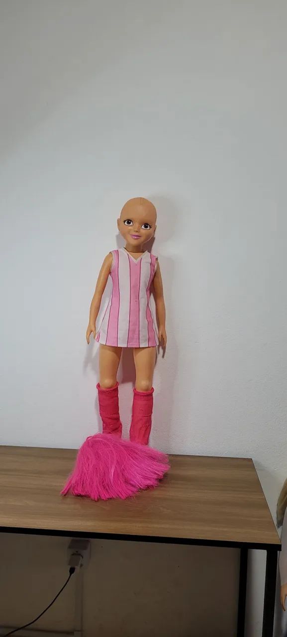 Boneca antiga rara stephanie lazy town  - Foto 5