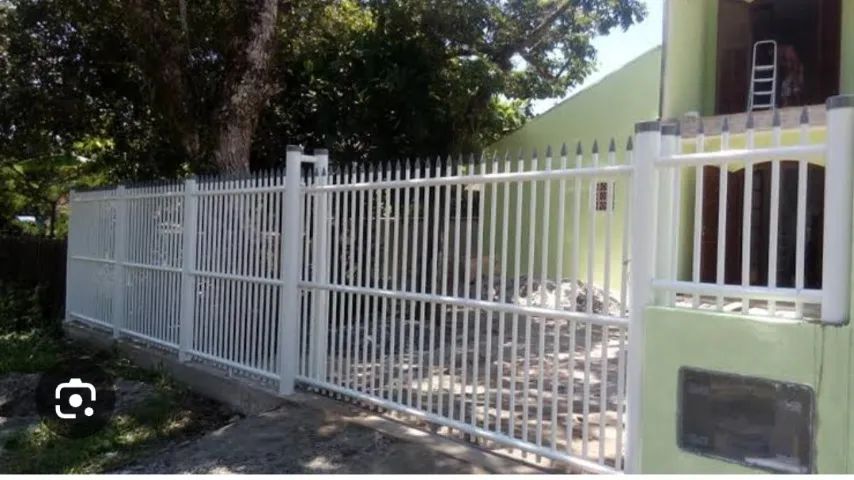 Grades em pvc para entrada de garagem e frente - Comércio e indústria ...