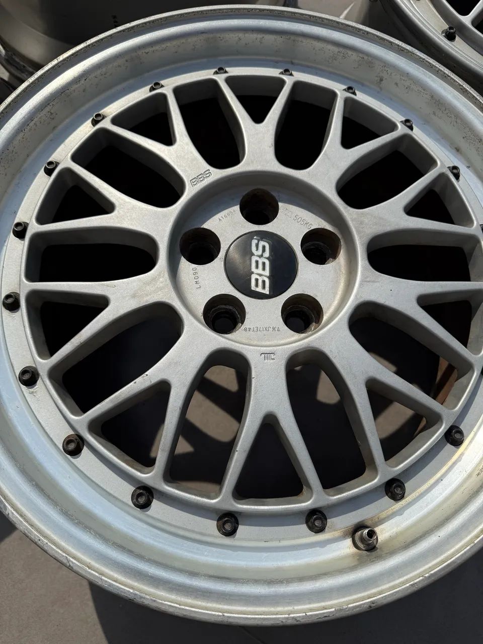 Rodas BBS LM originais  - Foto 4