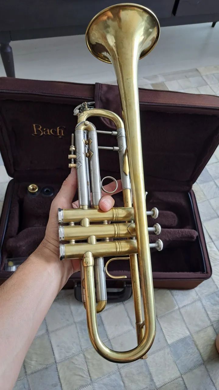 Trompete Stradivarius Vincent Bach 37 original - Foto 5