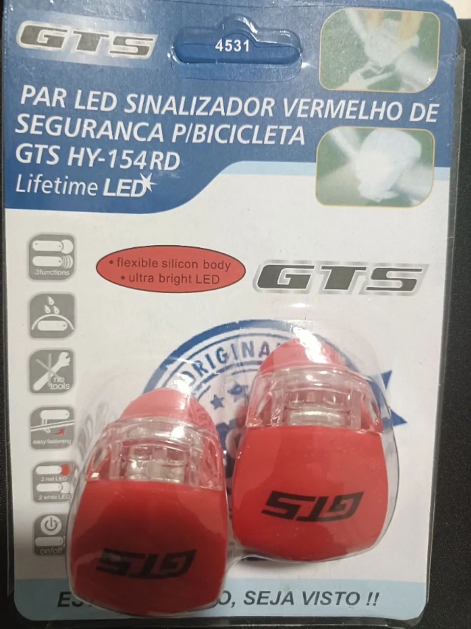 Kit sinalizador x 2 LED bike - Foto 2