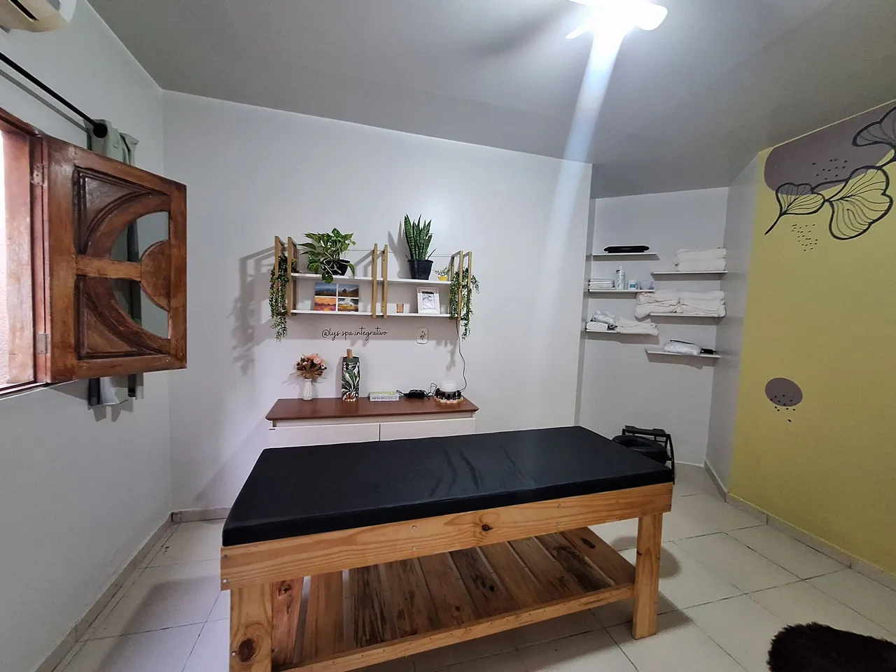 Sala de SPA mobiliada e climatizada