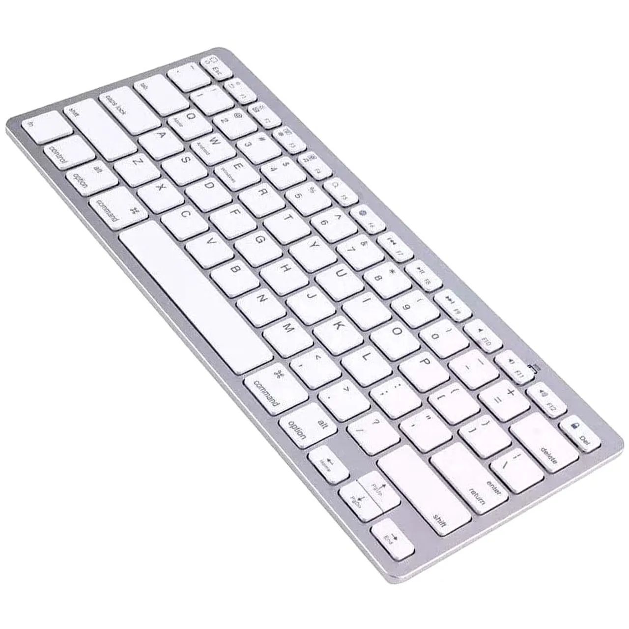Teclado sem fio bluetooth Key board pra tablet, celular bem computador - Foto 3