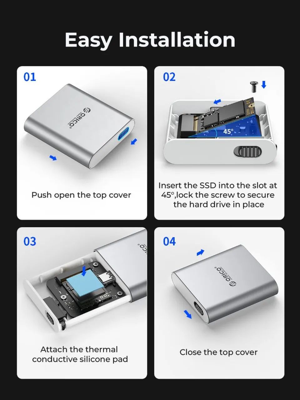 Case NVME M2 2230 tipo C - Foto 5