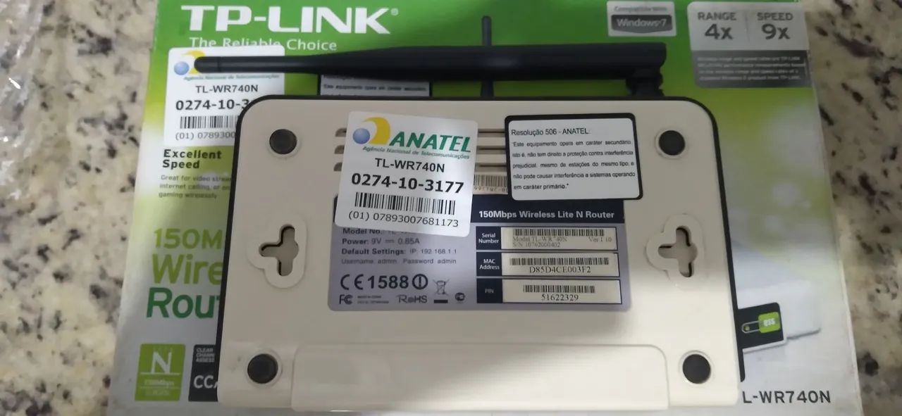 Roteador Wireless TP-Link TL-WR740N 150Mbps - Foto 5