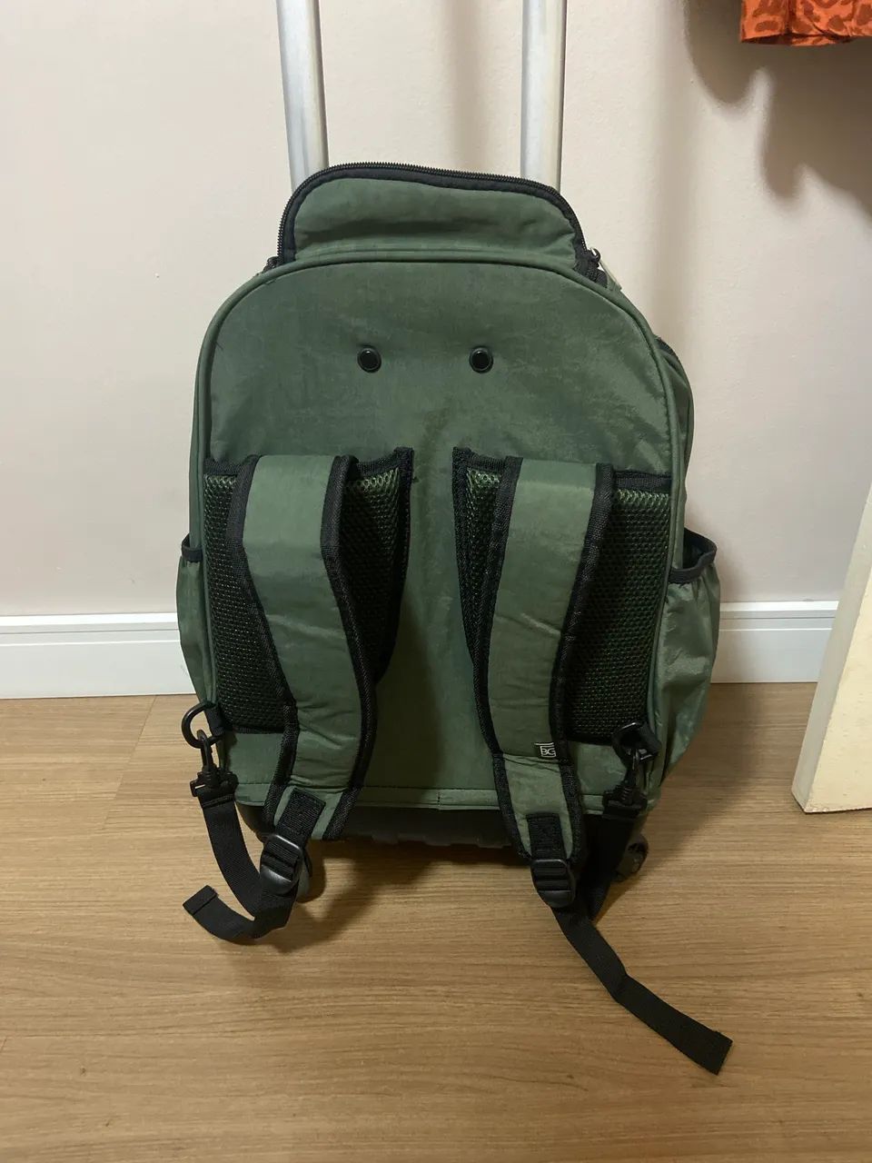 Mochila com 4 rodinhas 360°  Bagaggio - Foto 4