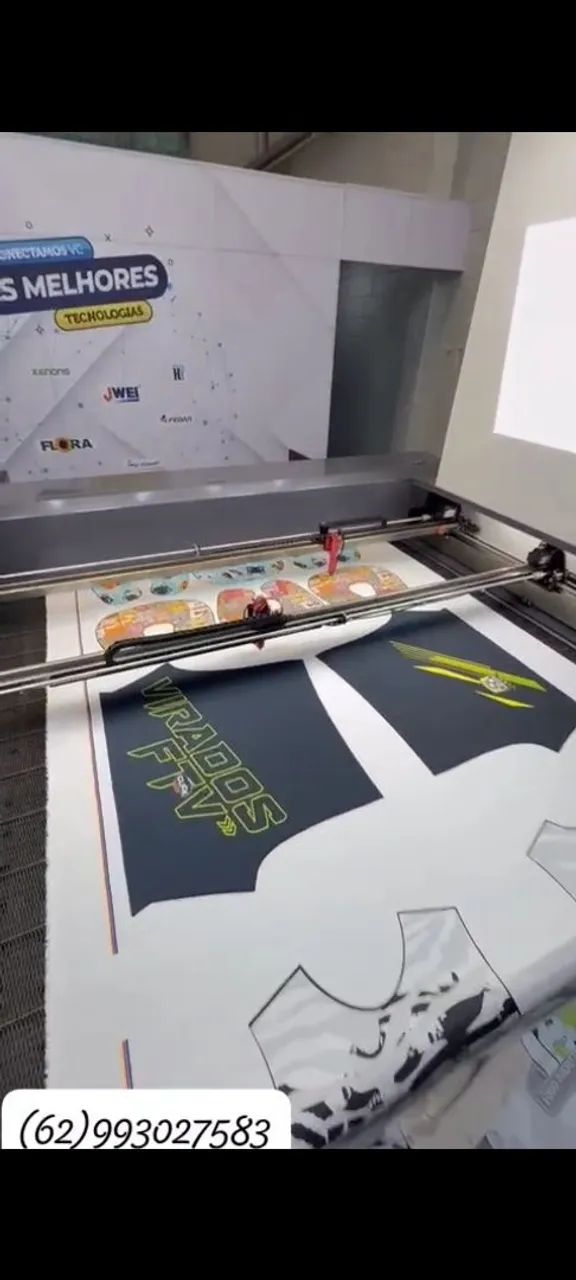 Máquina de corte a laser para tecido com 2 bicos. - Foto 3