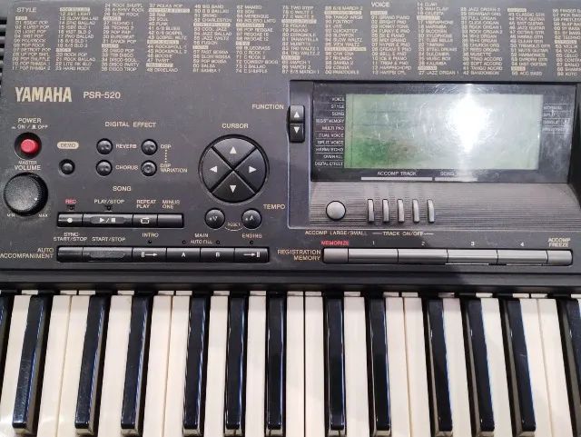 Yamaha PSR-520 Usado - Mixer Instrumentos Musicais - Foto 4